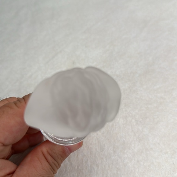 VERSACE FROSTED CLEAR MEDUSA HEAD CRYSTAL BOTTLE STOPPER ROSENTHAL - Picture 5 of 7